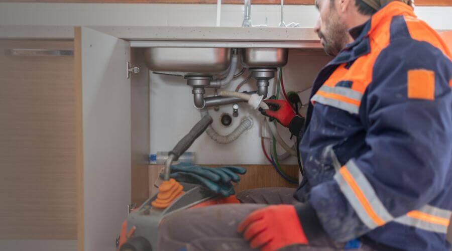 Professional slab leak plumber services in Fenwick, MI